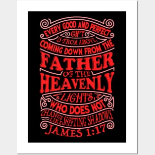 James 1:17 Posters and Art